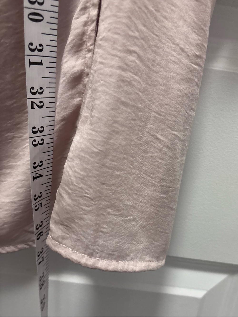 Wrap Shirt Dress in Mauve Blush - Picture 9 of 11